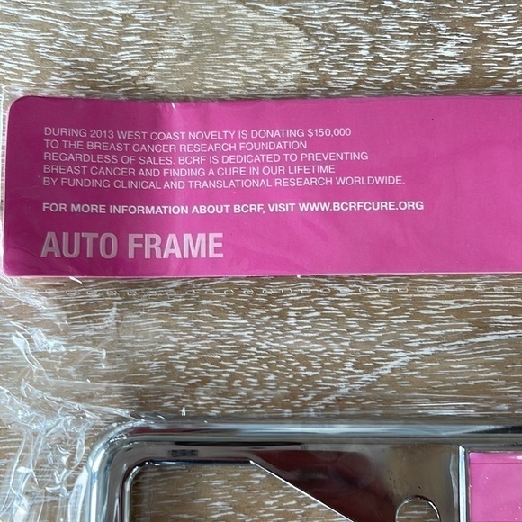 𝅺NWT Support The Cure License Plate Covers - Picture 3 of 5